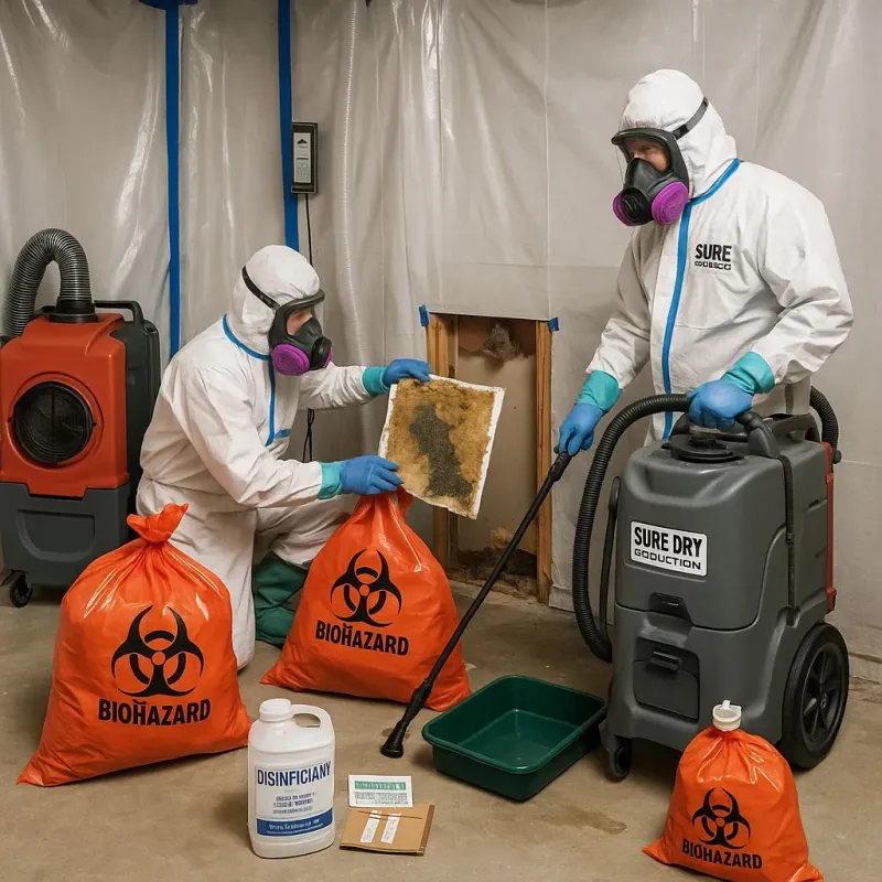 Contaminated Water Handling Protocols process in Dorado, PR